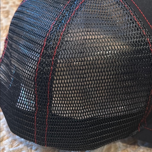 John Hatter Black and Red Trucker Hat by John Hatter & Co - Picture 4 of 7